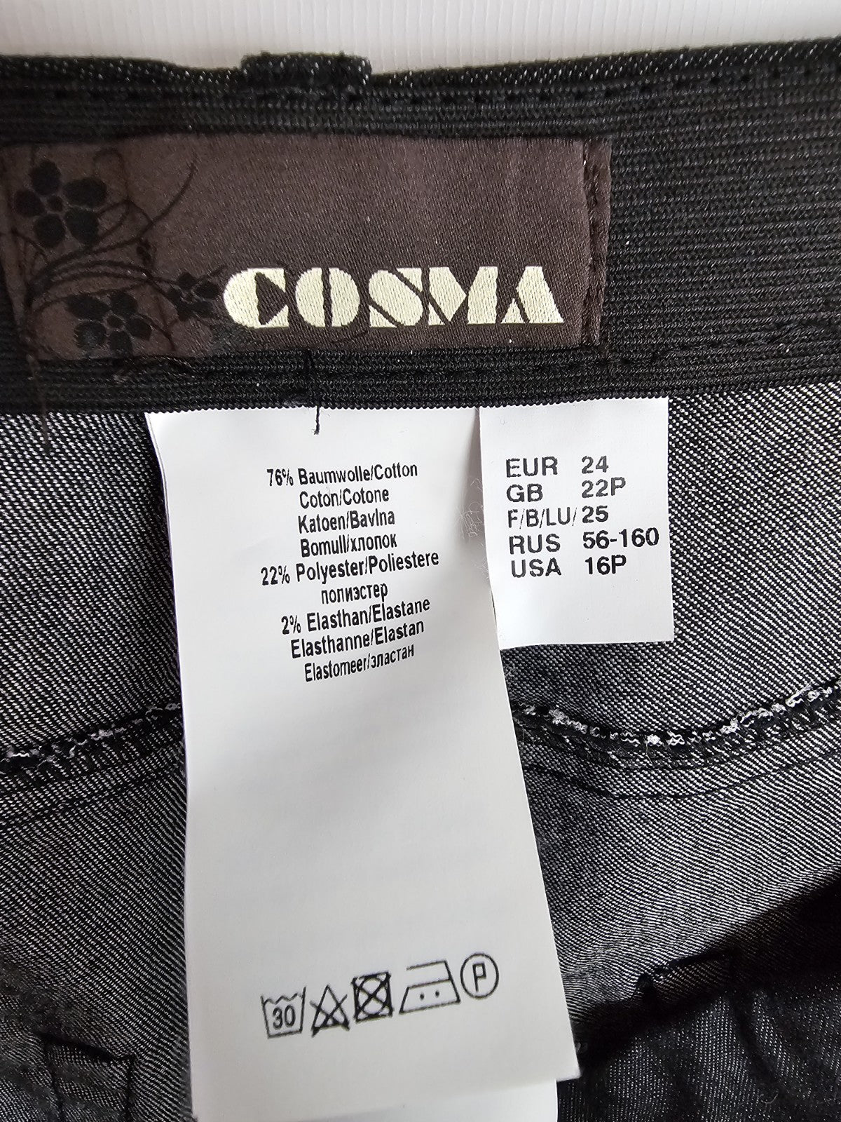 EK10217 Herren Hose von Cosmo, Grau, Gr. 242