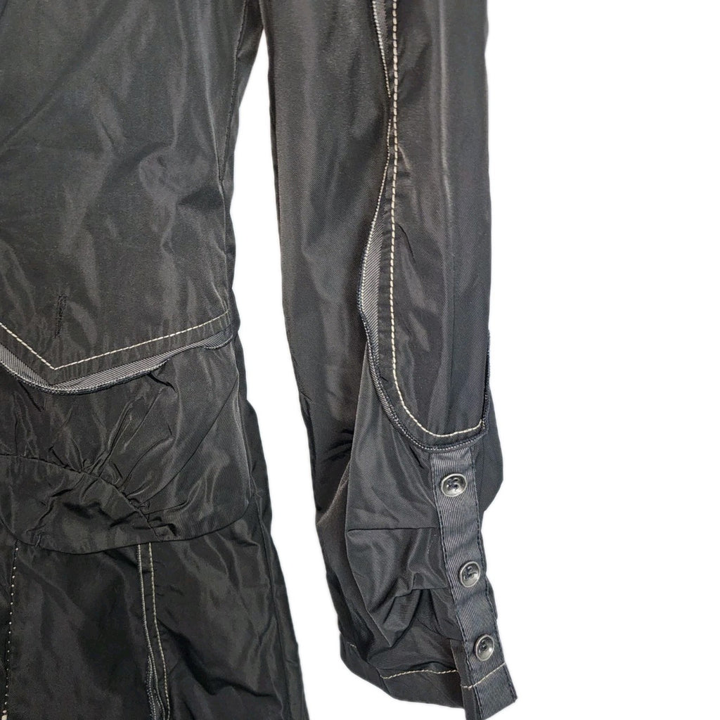 EK10978 Damen Mantel von Areline, Schwarz, Gr. 424