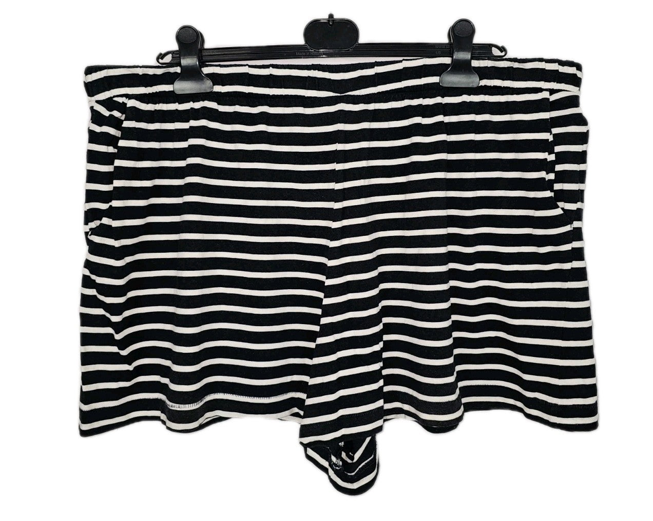 EK10047 Damen Shorts von H&M, schwarz-weiß, Gr.2XL0