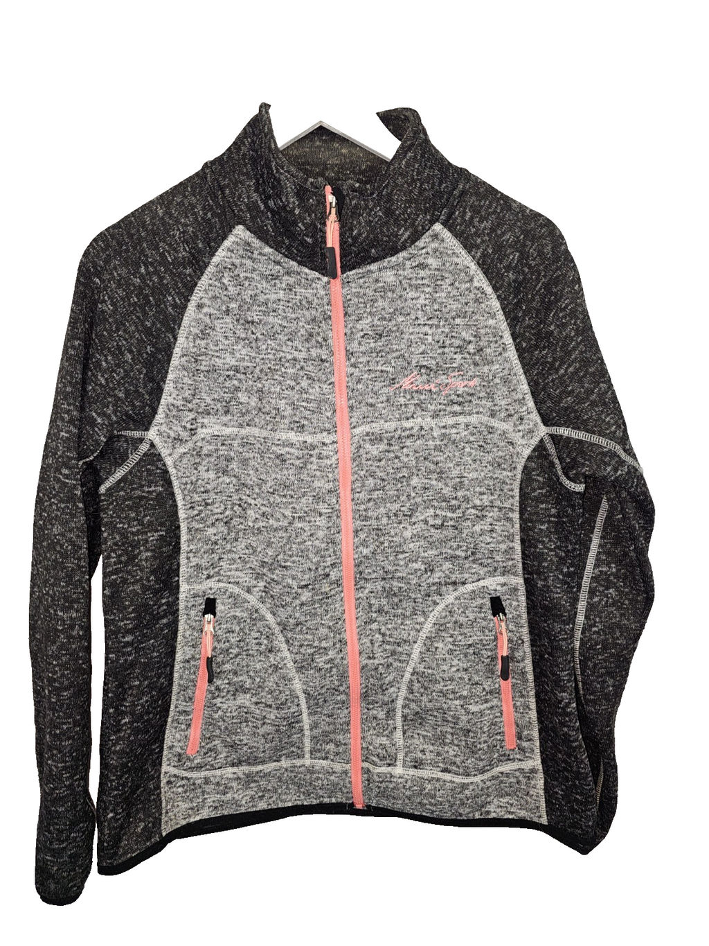 EK7718 Damen Strickjacke von Maui Sports, grau, Gr.L (44/46)0