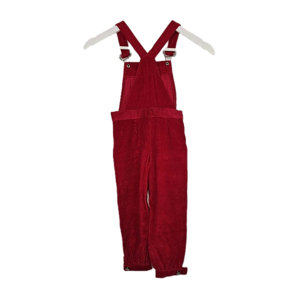 EK11344 Kinder Cord Latzhose von Friendship, Rot, Gr. 1103