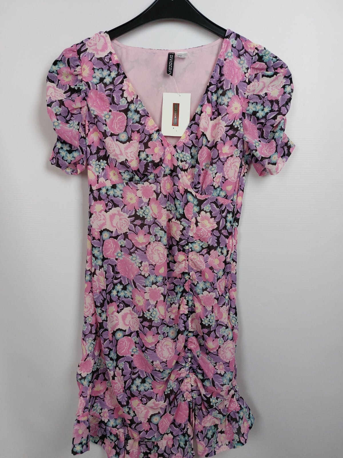 EK4629 Damen Sommerkleid von Divided, lila/rosa, Gr. 340