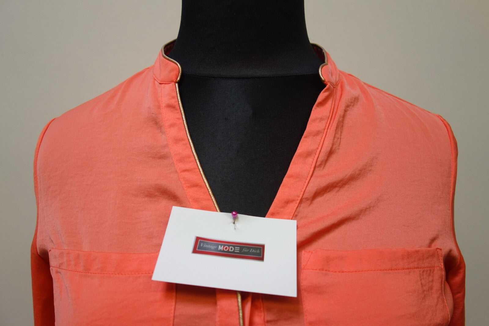 EK1689 Damen Bluse von Promod, lachsfarben, Gr. 342