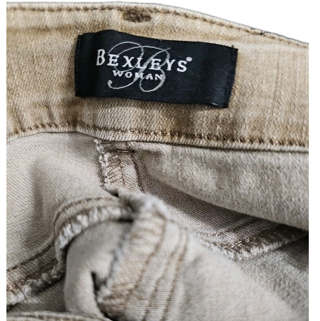EK11011 Damen Jeans von Bexleys, Braun, Gr. 504