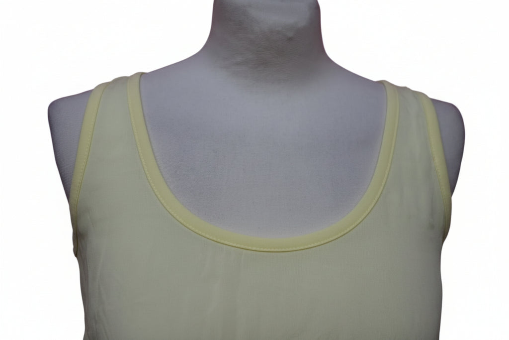 EK0031 Damen Top von Hallhuber, gelb in S1