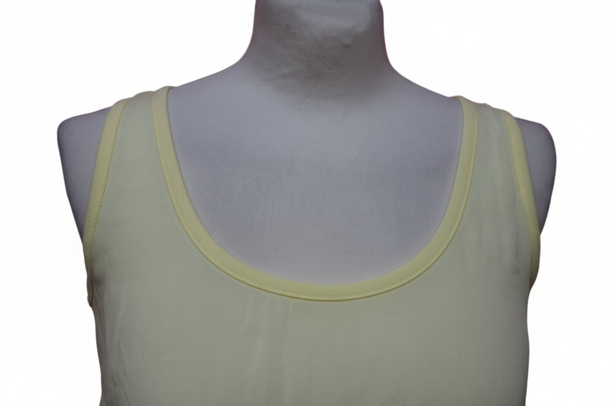 EK0031 Damen Top von Hallhuber, gelb in S1