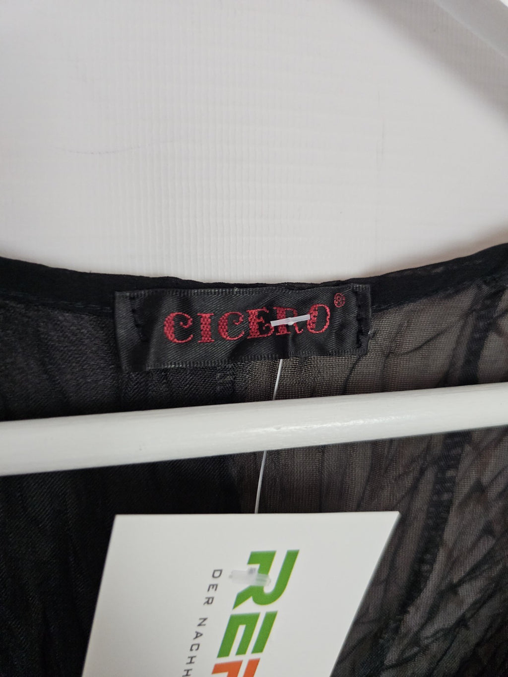 EK6308 Damen Kleid von Cicero, Schwarz, Gr. Ca 382