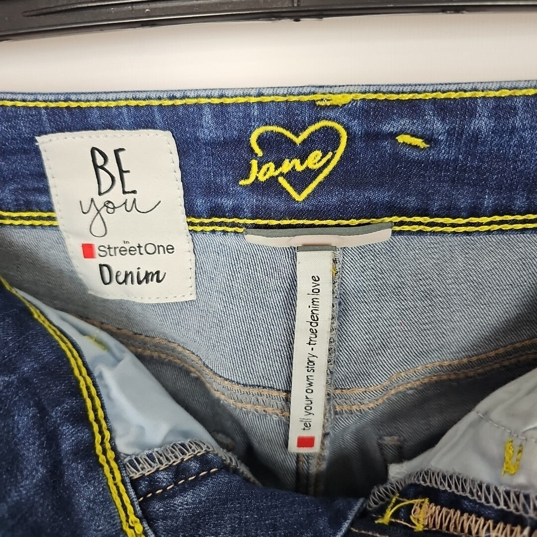 EK6669 Damen Jeans von Street One, Blau, Gr. 282