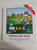 EB1053 Papagei und Katze auf dem Bauernhof. Ein Lese- und Puzzlebuch.0