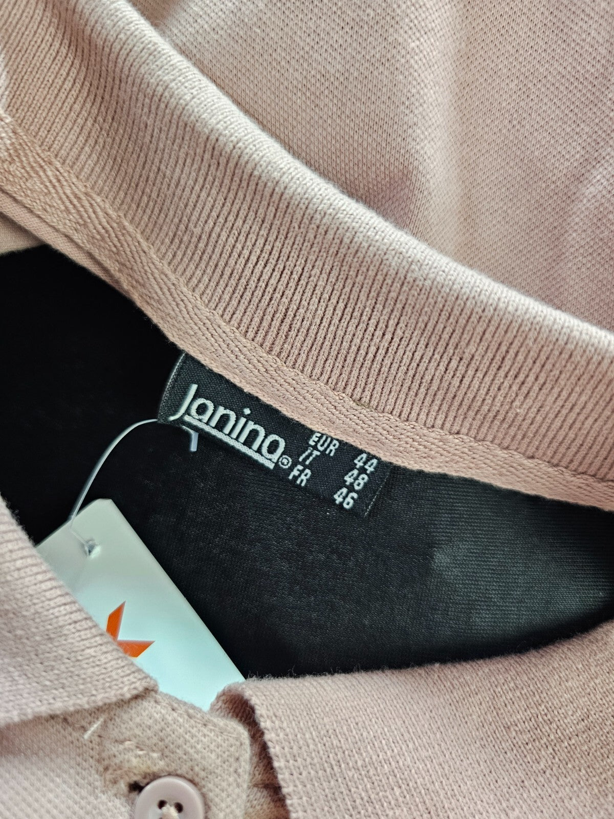 EK5905 Damen Polo von Janina, altrosa, Gr. 444