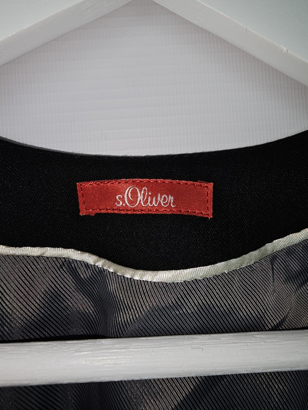 EK6838 Damen Anzugsweste von S.Oliver, Schwarz, Gr.361