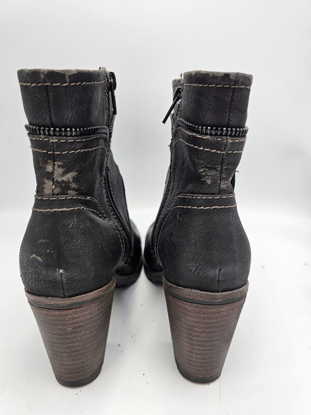 ES0098 Damen Stiefeletten von Graceland, schwarz, Gr. 387