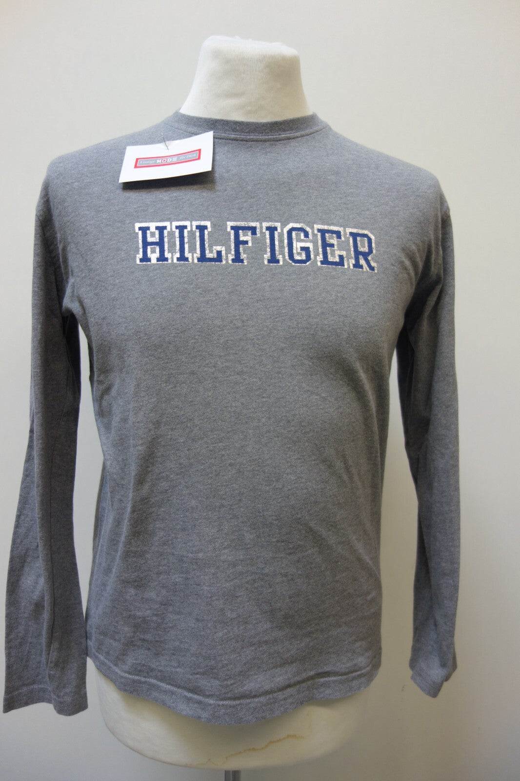 EK3458 Kinder Langarmshirt von Tommy Hilfiger, grau, Gr. 16 (176)0