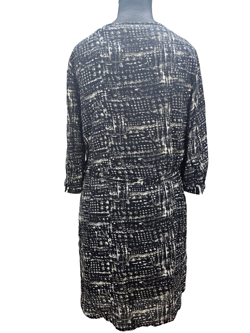 EK6016 Damen Kleid von Street One, schwarz-weiß, Gr.444