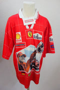 EK4231 Jungen T-Shirt, rot, Gr. 164 Ferrari Trikot0