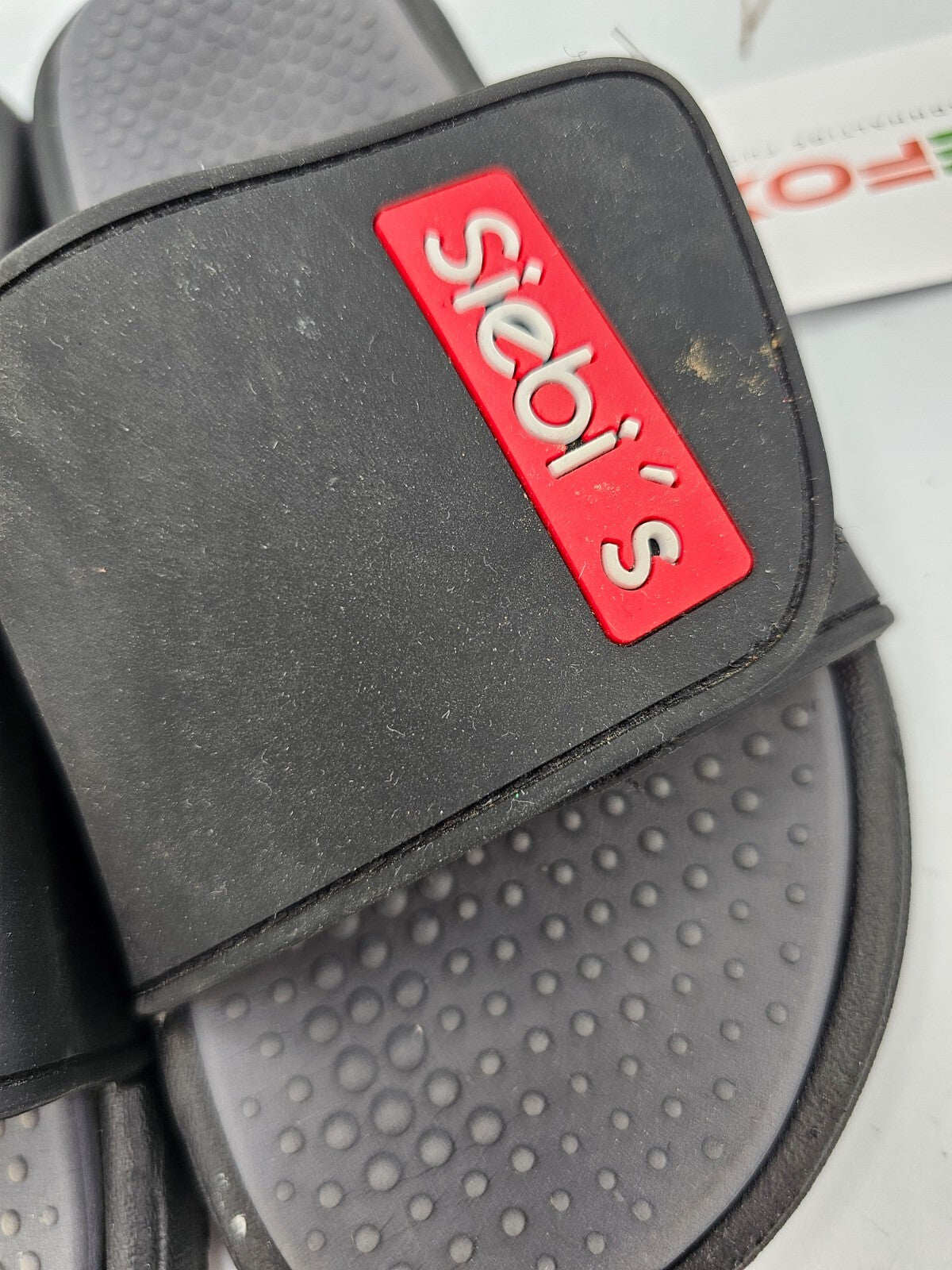 ES0445 Herren Latschen von Siebi`s, schwarz, Gr.401