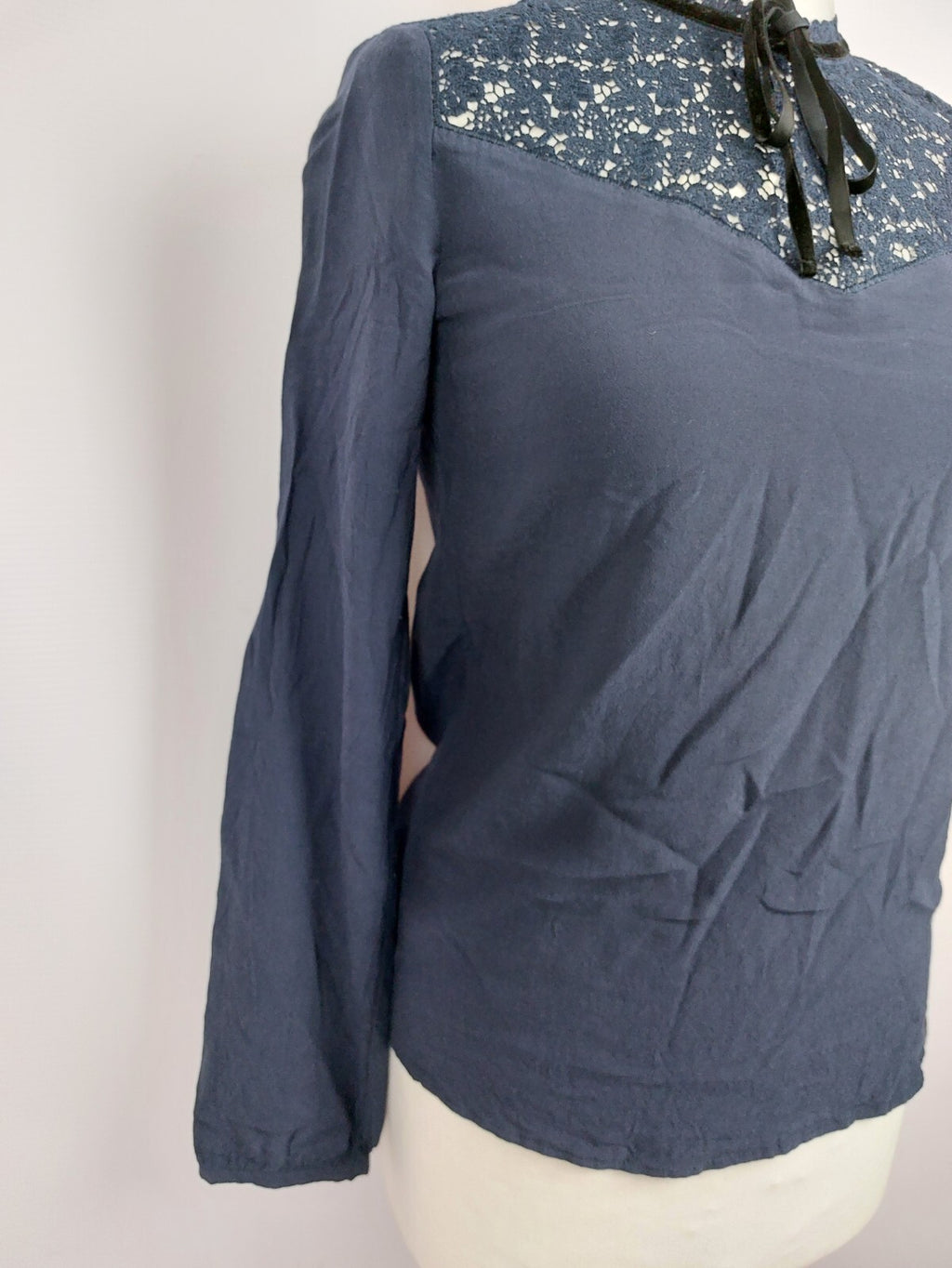 EK4141 Damen Bluse von Esprit, dunkelblau, Gr. 342