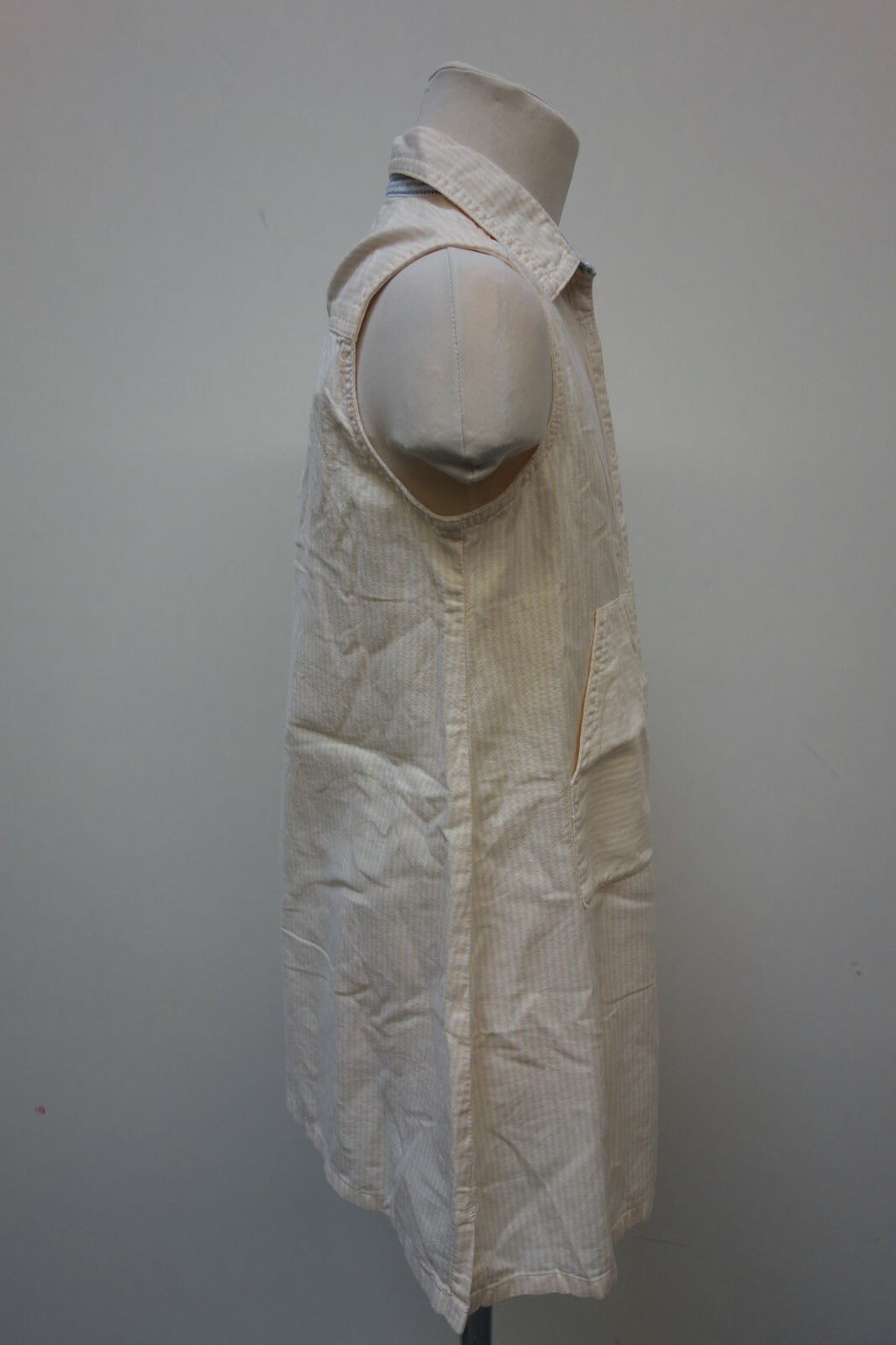 EK0657 Mädchen Kleid von Tommy Hilfiger, gelb, Gr. 6 (116)3