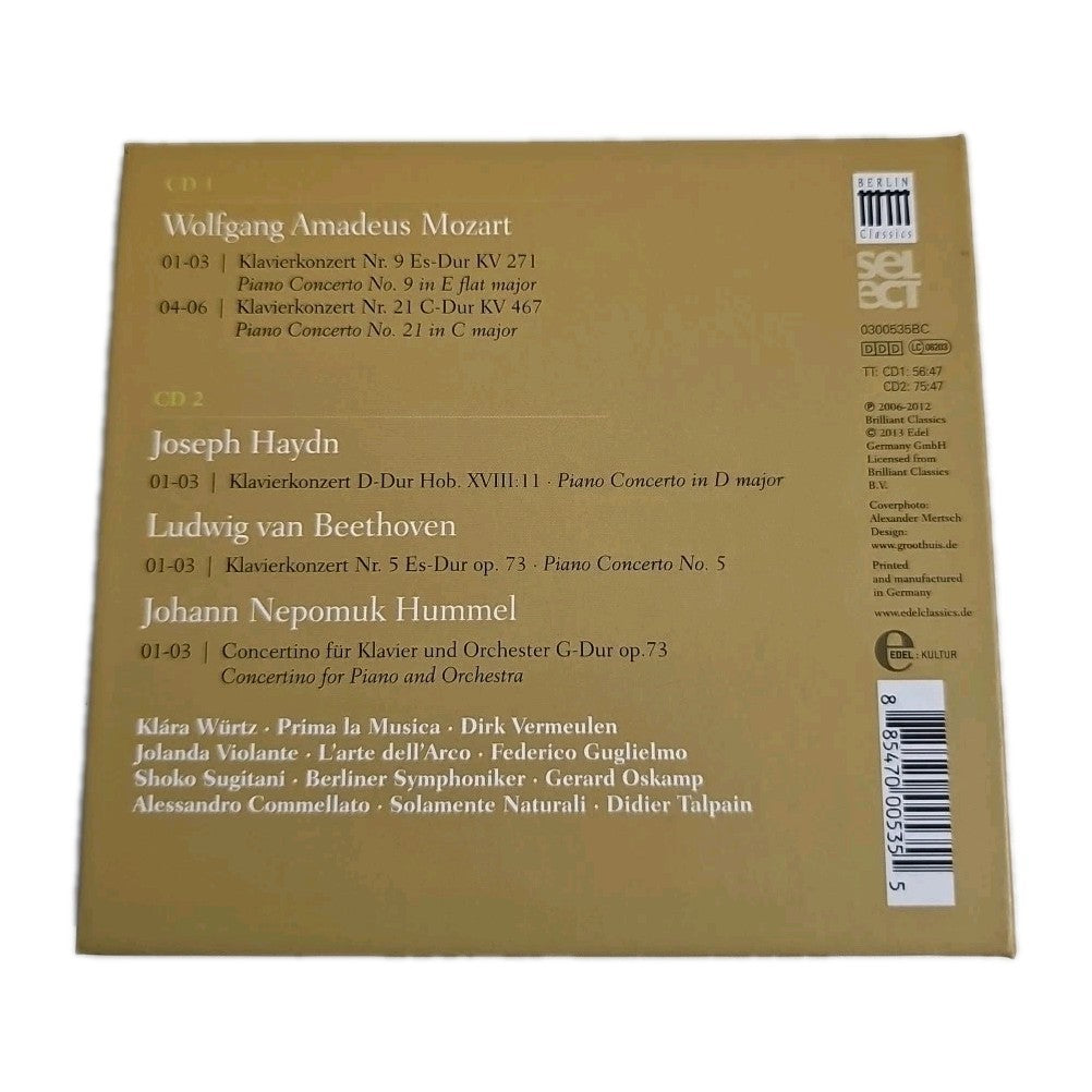 EB4044 From Vienna With Love -Piano Concertos , CD1