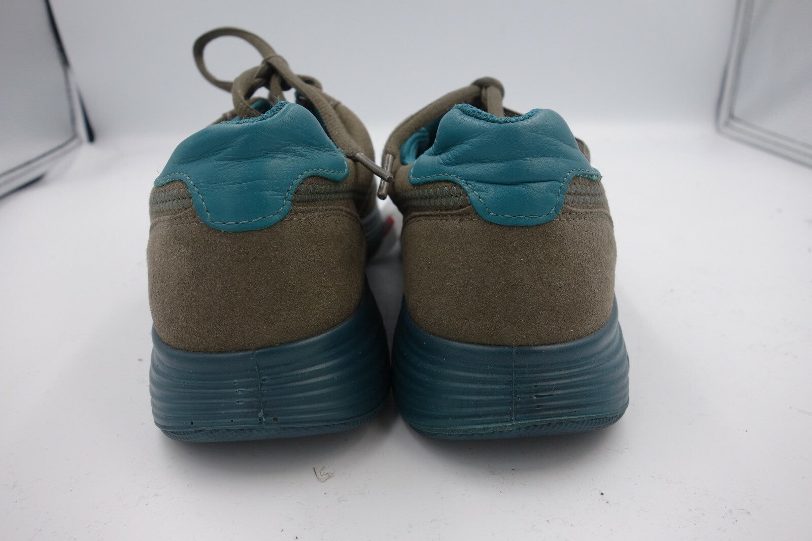 ES0332 Damen Sneaker von hotter, grau-türkis, 373