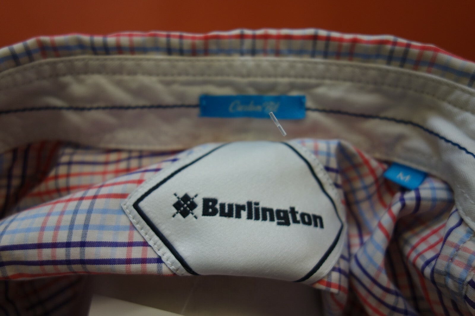 EK0289 Herren Hemd von Burlington, kariert, M5