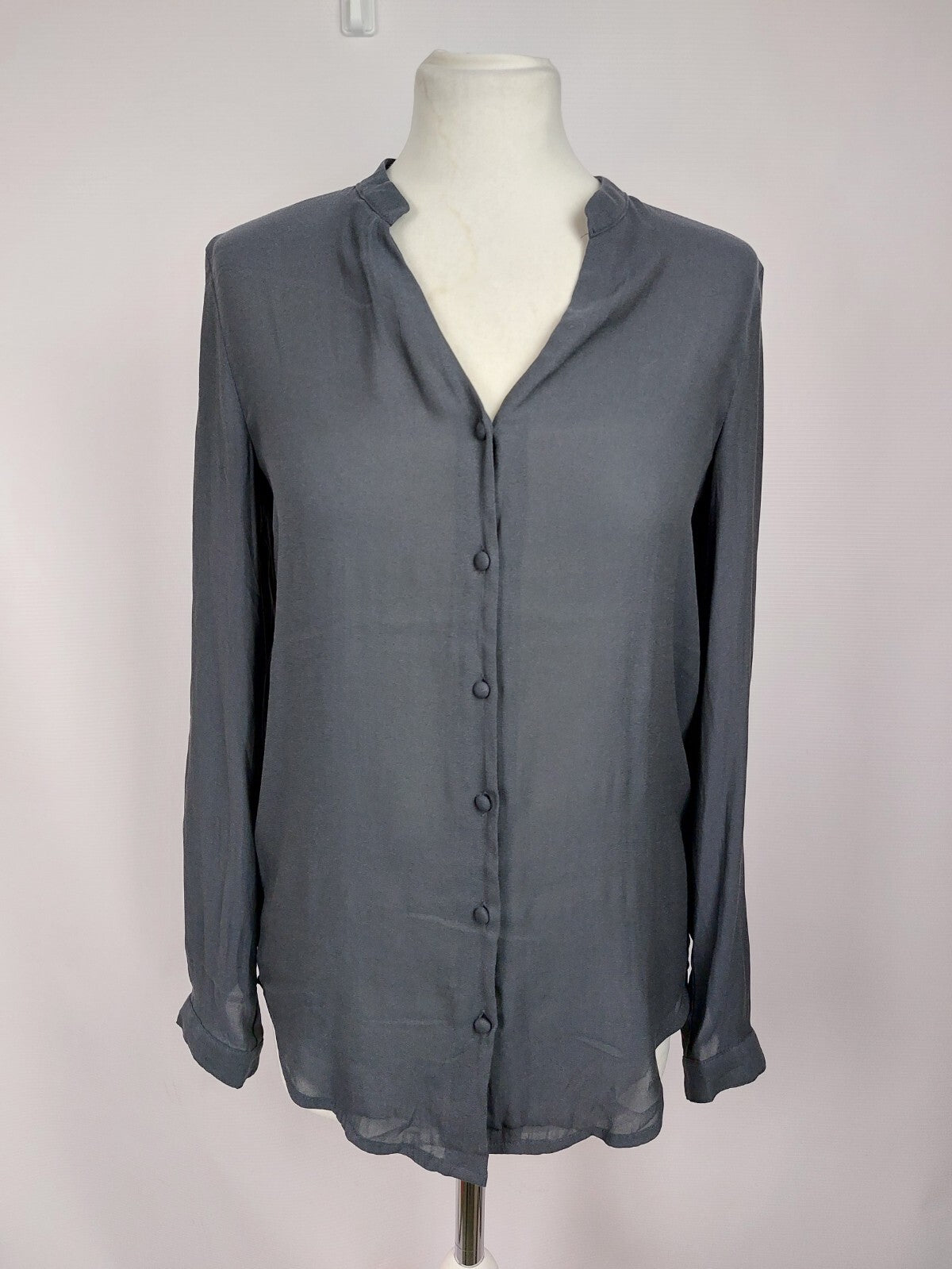 EK3747 Damen Bluse von H&M, grau, Gr. S0