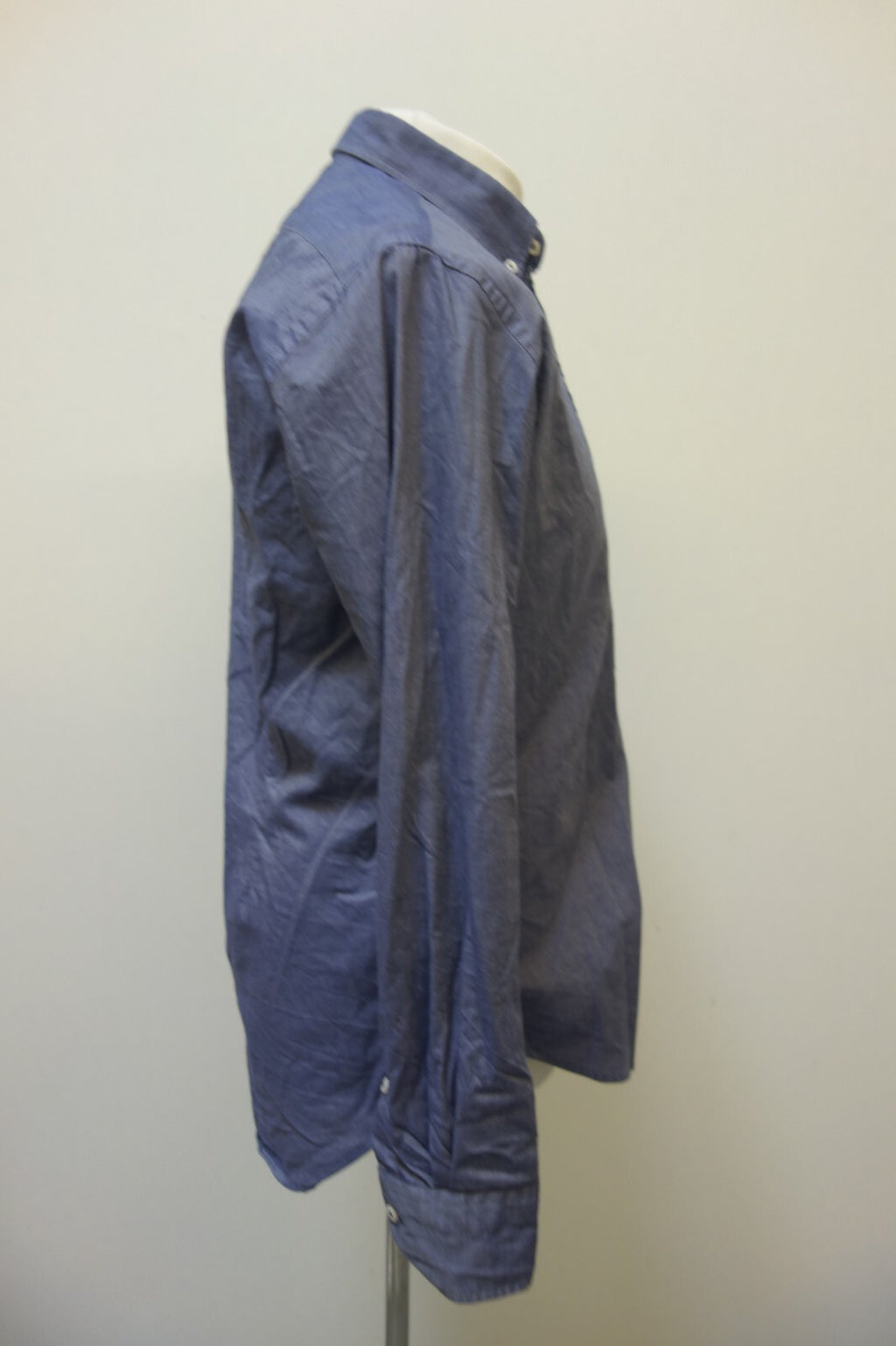 EK3504 Herren Bluse von Zara Man, blau, Gr. M3