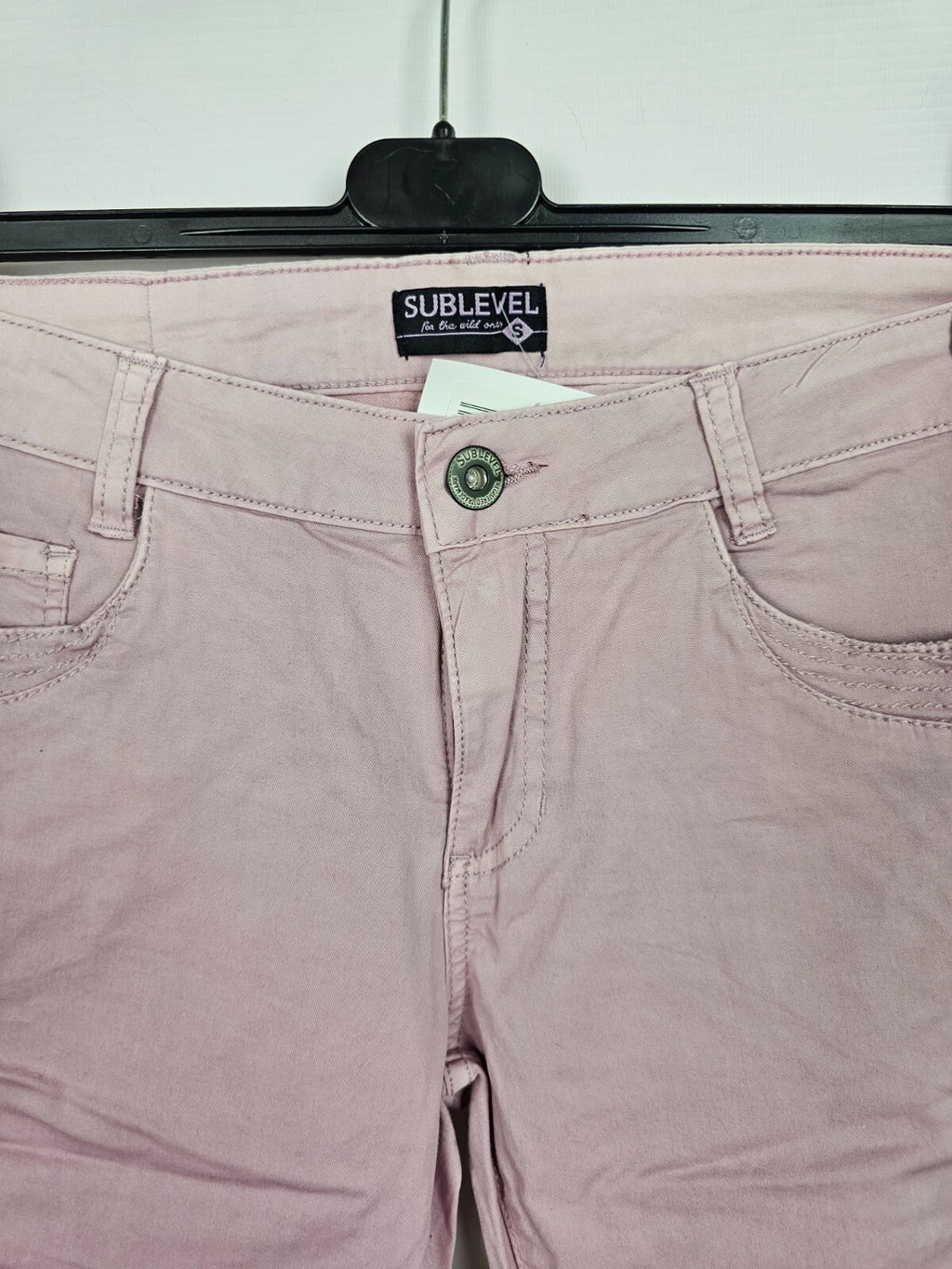 EK1860 Damen 3/4 Hose von Sublevel, lila, Gr.S1