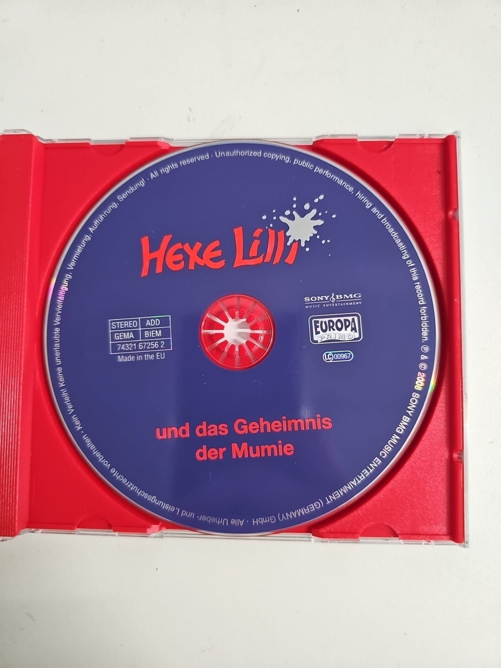 EB1471 HEXE LILLI Und Das Geheimnis Der Mumie CD Kinder Hörspiel 2008 Europa2