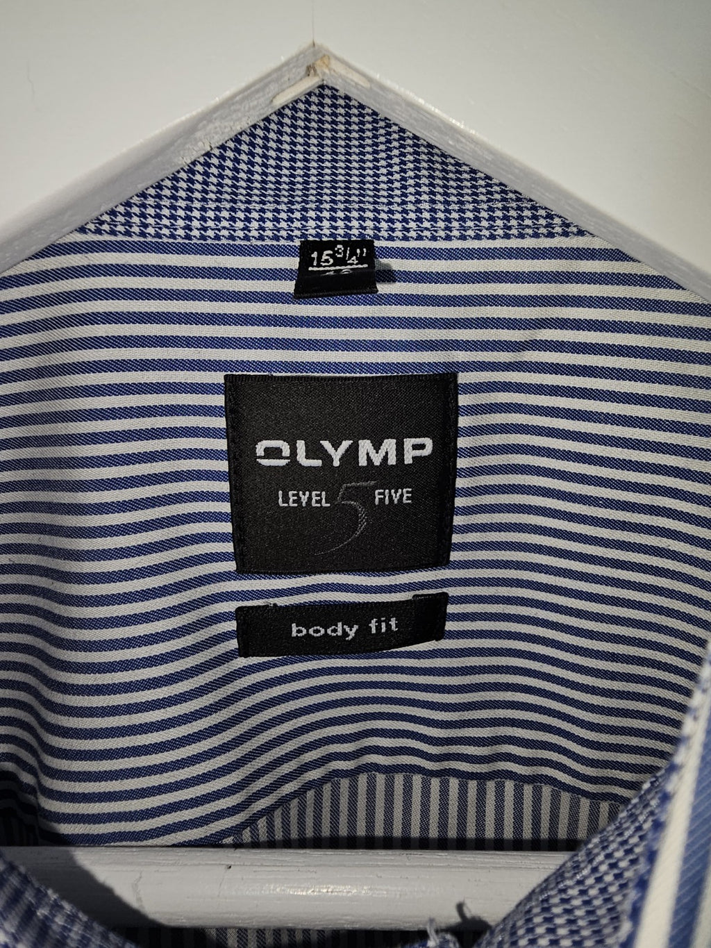 EK7857 Herren Hemd von Olymp,  Blau/Weiß, Gr. 403