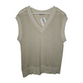 EK8824 Damen Pullunder von Zara, beige, Gr.M0