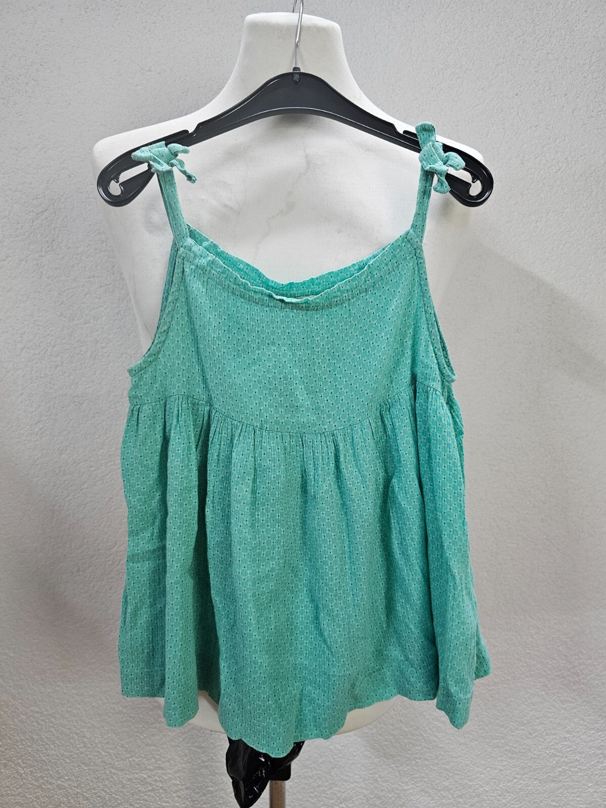 EK1880 Mädchen Bluse von Vertbaudet, grünblau, Gr. 1280