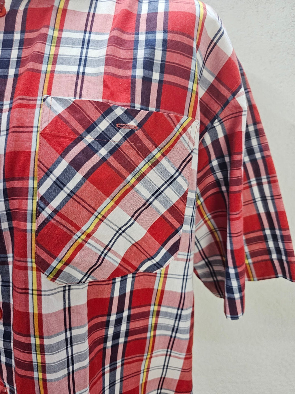 EK6032 Herren Hemd von Montreal, rot, Kariert, Gr.XL(43/44)2