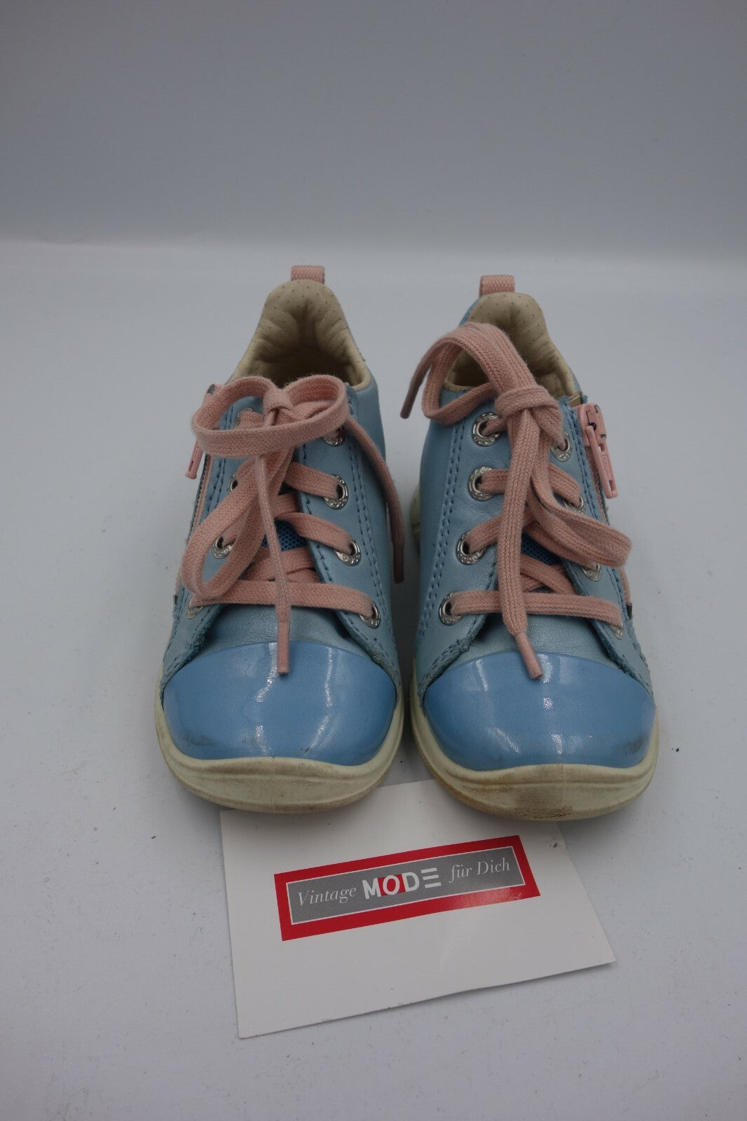 ES0236 Mädchen Sneaker von ecco, blau-rosa, 230