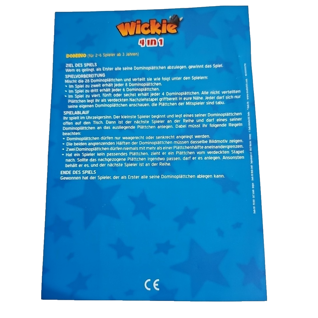 EB3113 Wickie, 4 in 1, Puzzle, Lotto, Domino, Memo, ab 3 J. Studio 1004