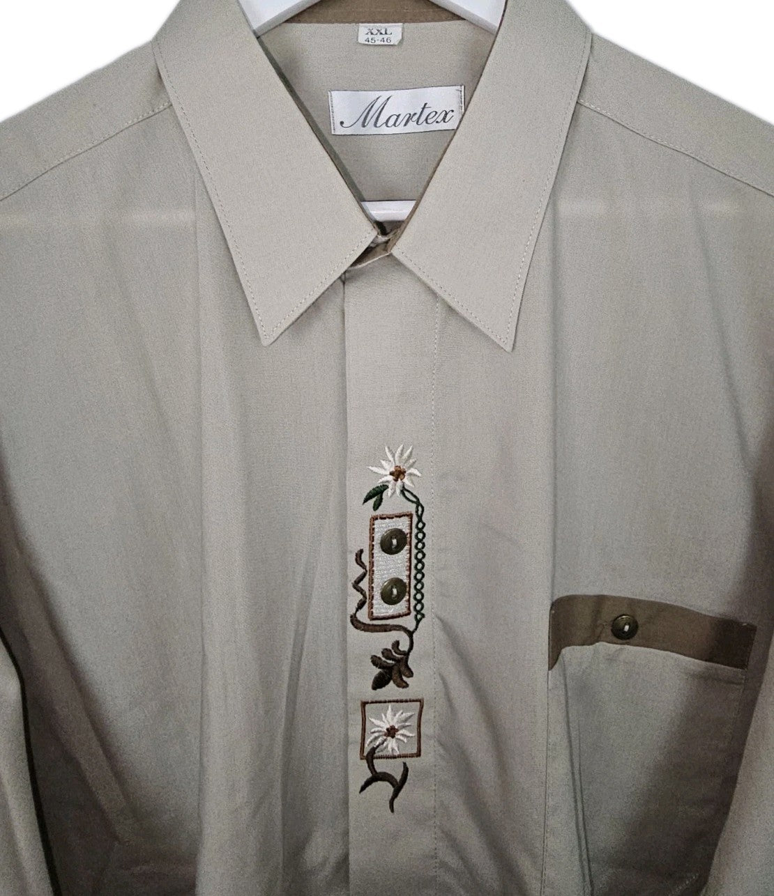 EK6906 Herren Hemd von Martex, braun, Gr.XXL2