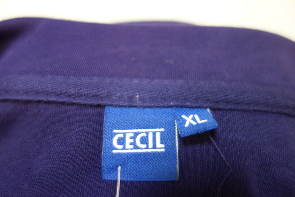 EK2038 Damen Kurzarm cardigan con Cecil, lila, Gr. XL4