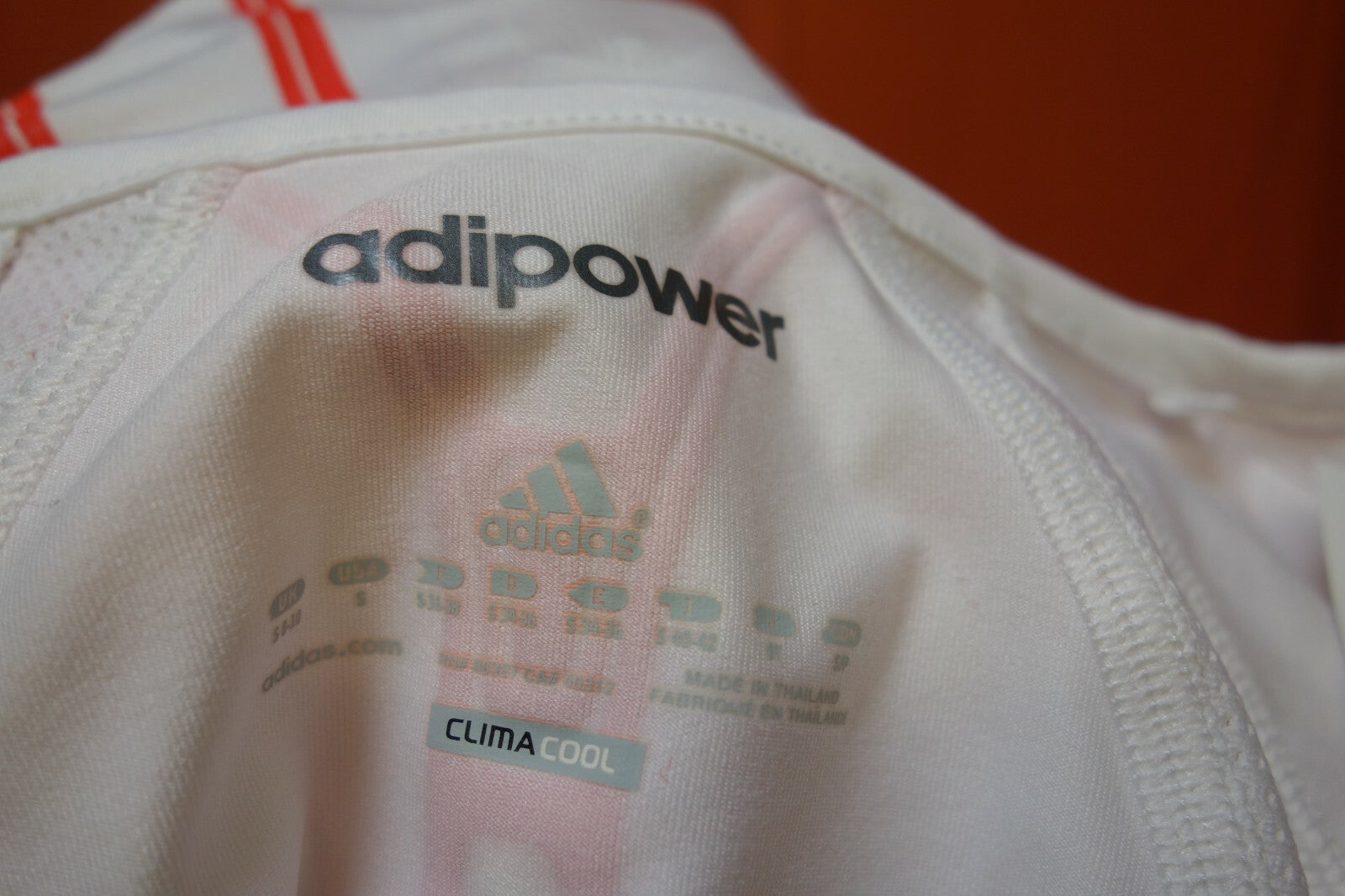 EK0573 Damen Sportshirt von adidas, weiß, S5