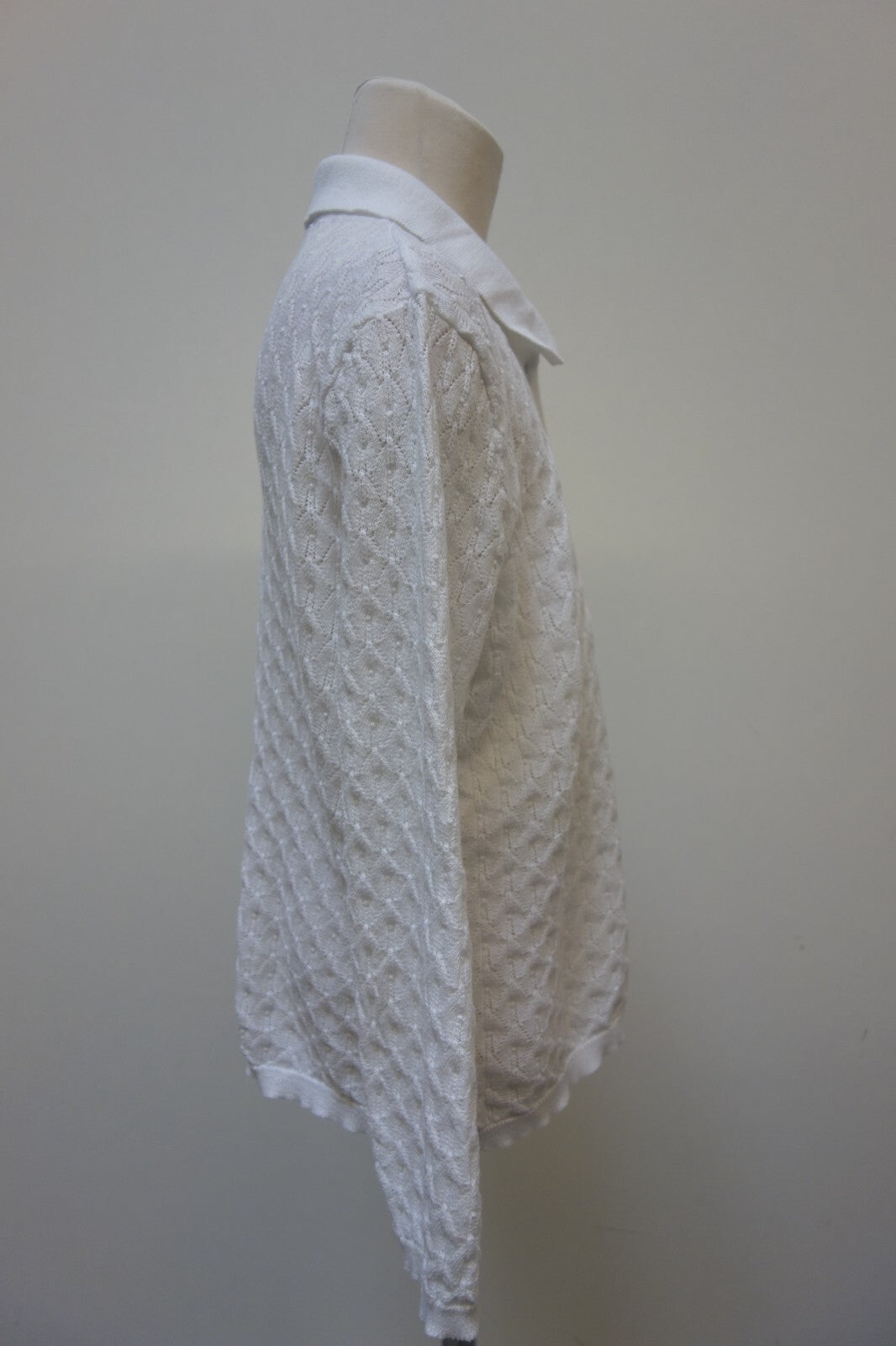 EK3635 Kinder weißer Pullover von Zara Knit, Gr. M2