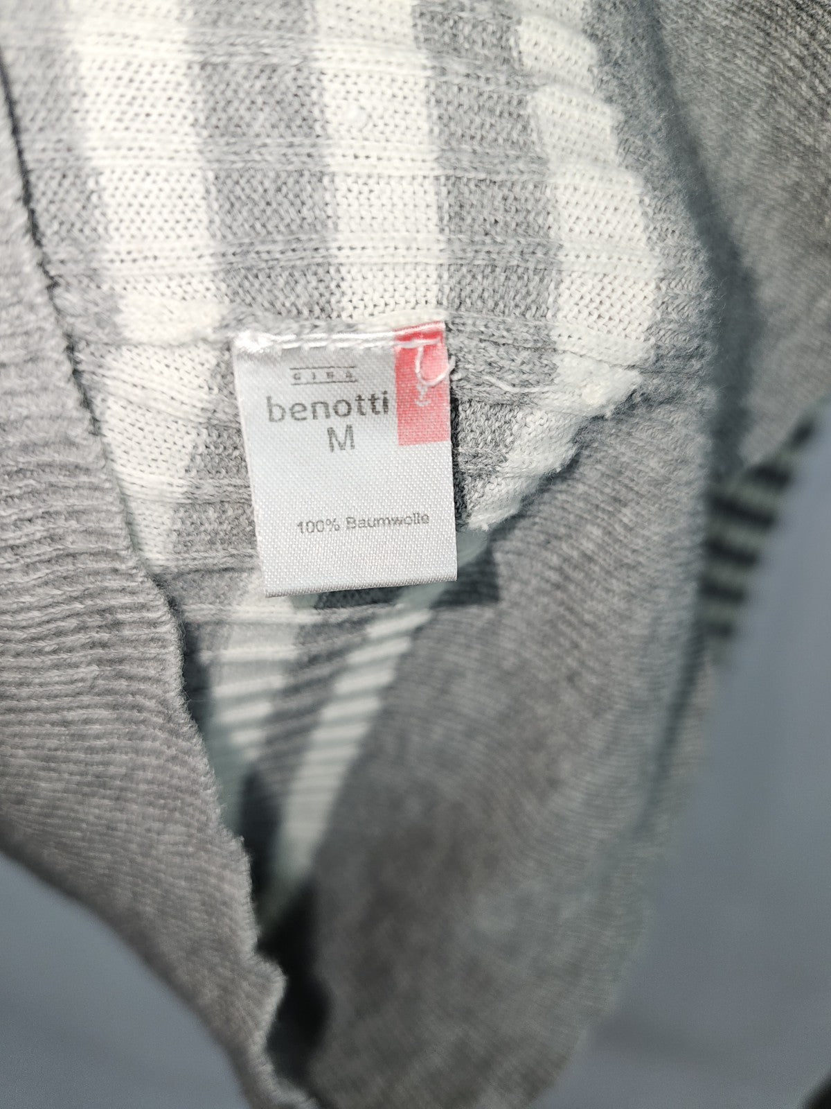 EK8190 Damen Strickjacke von Benotti, Grau, Gr. M3
