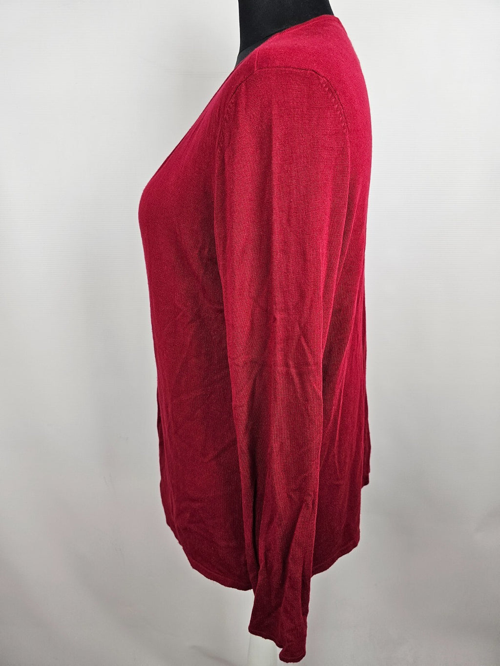 EK5467 Damen Strickjacke von Street One, rot, Gr. 443