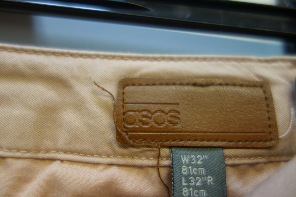 EK0636 Damen Hose von asos, altrosa, W32";L32"3