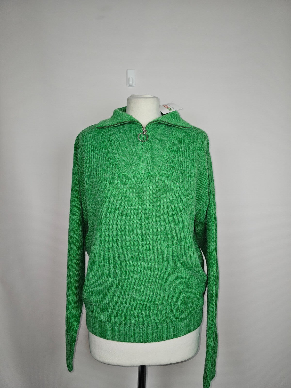 EK2433 Damen Strickpullover von ICHI, Grün, Gr.: S0