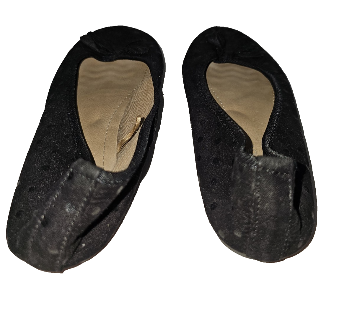 ES736 Damen Ballerina, Schwarz,  Gr. 342