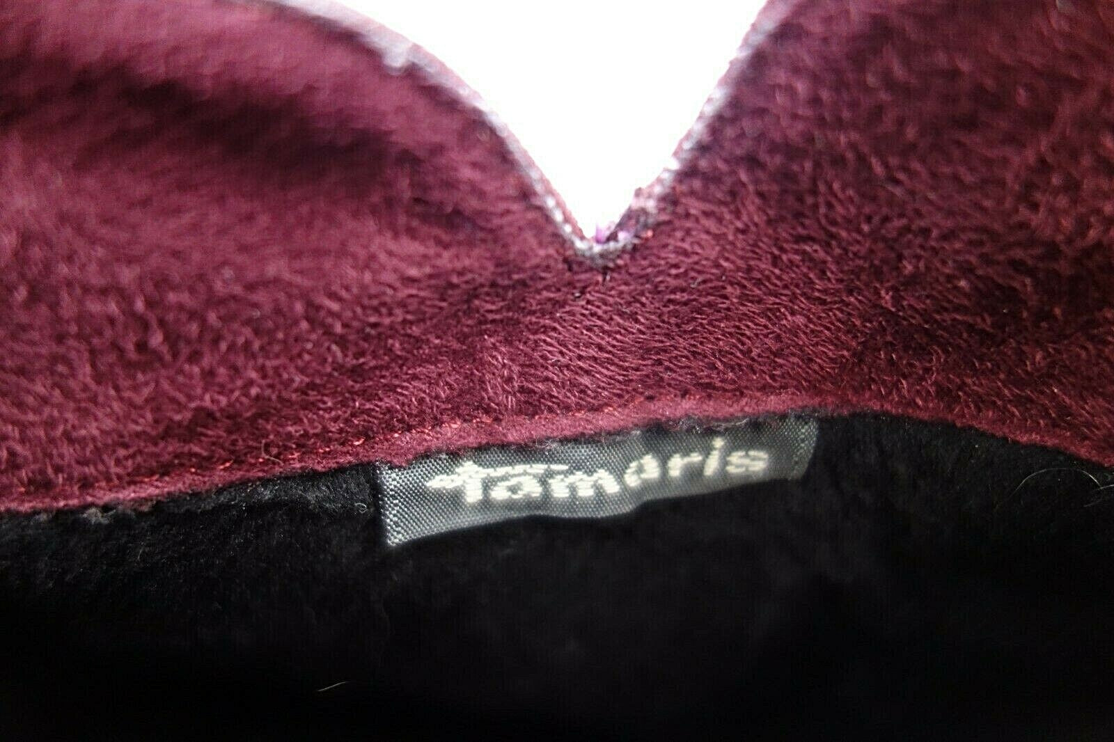 ES0224 Damen Stiefeletten von Tamaris, dunkelrot, 395