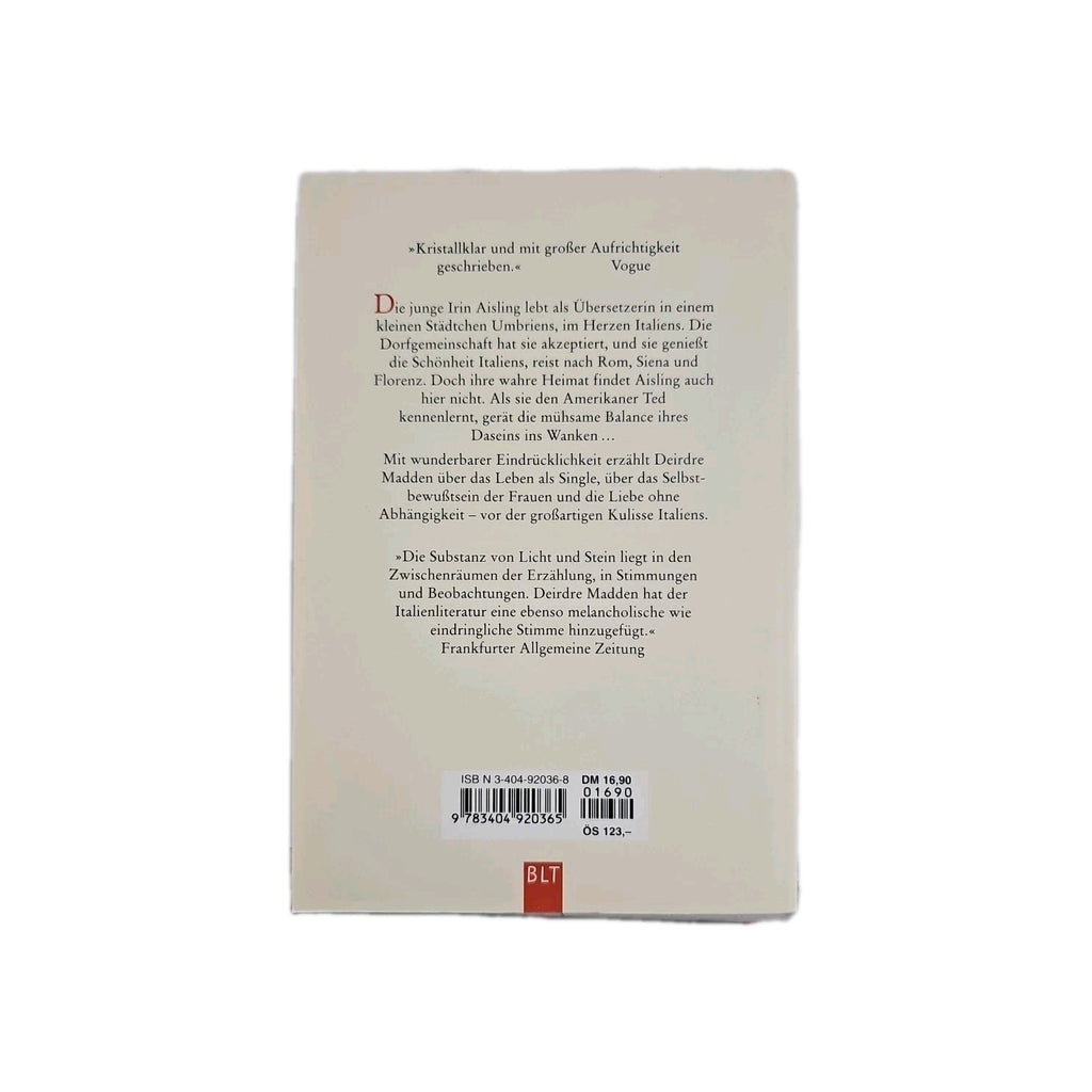 EB3950 Licht und Stein. Roman. BLT Nr. 92036, Madden, Deirdre:1