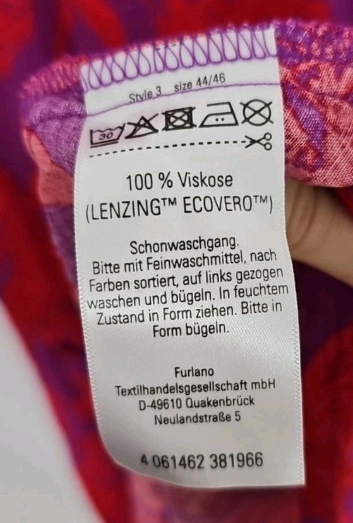EK9555 Damen Kleid Blue Motion Gr.44 Rot2