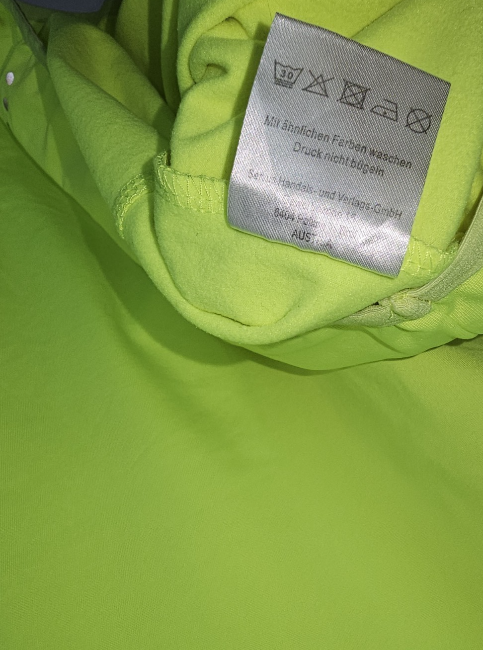 EK7607 Herren Langarmshirt von Reusch, neongelb, Gr.L4