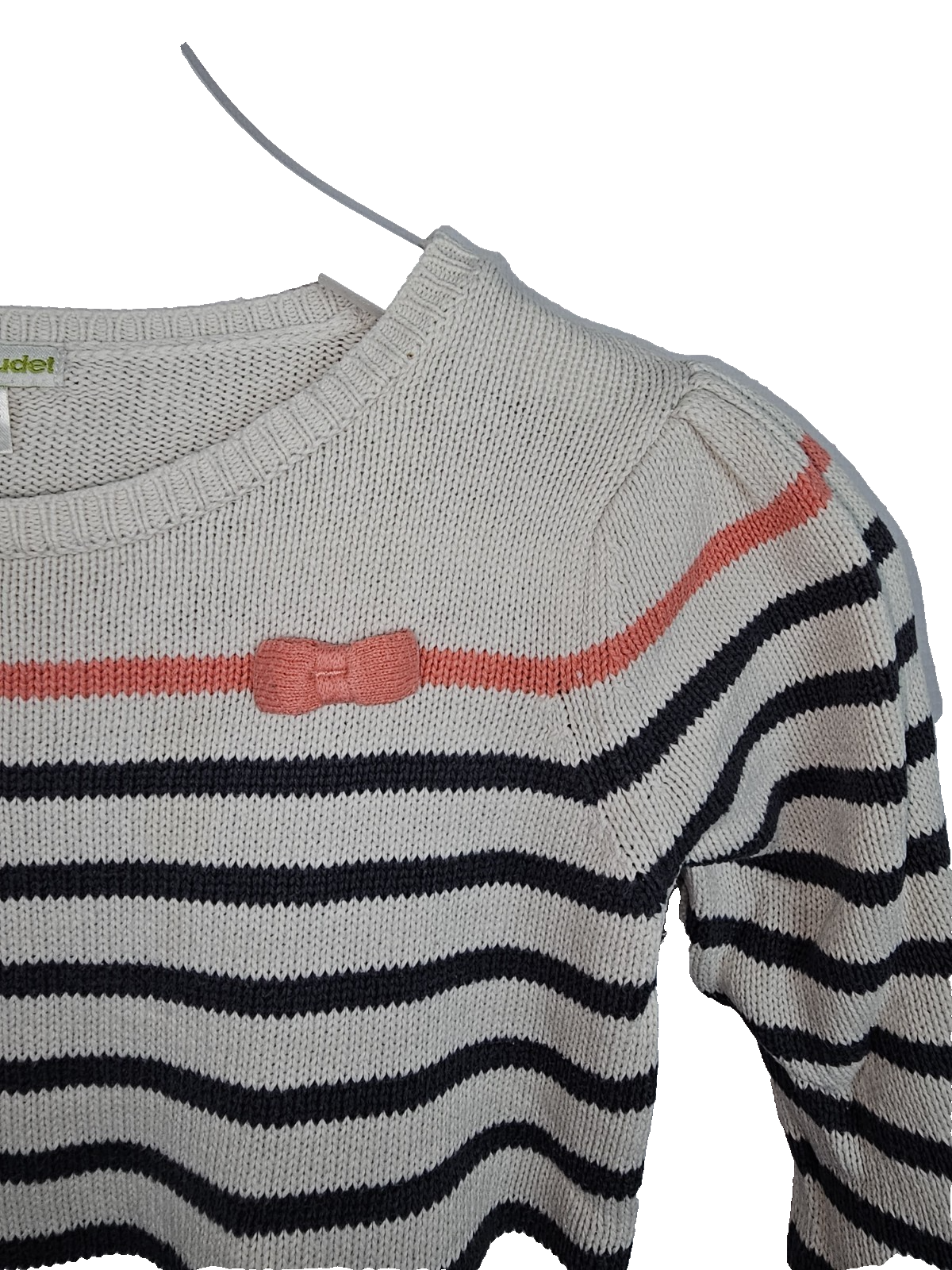 EK7613 Mädchen Kleid von Vertbaudet, Mehrfarbig, Gestreift, Gr.1261