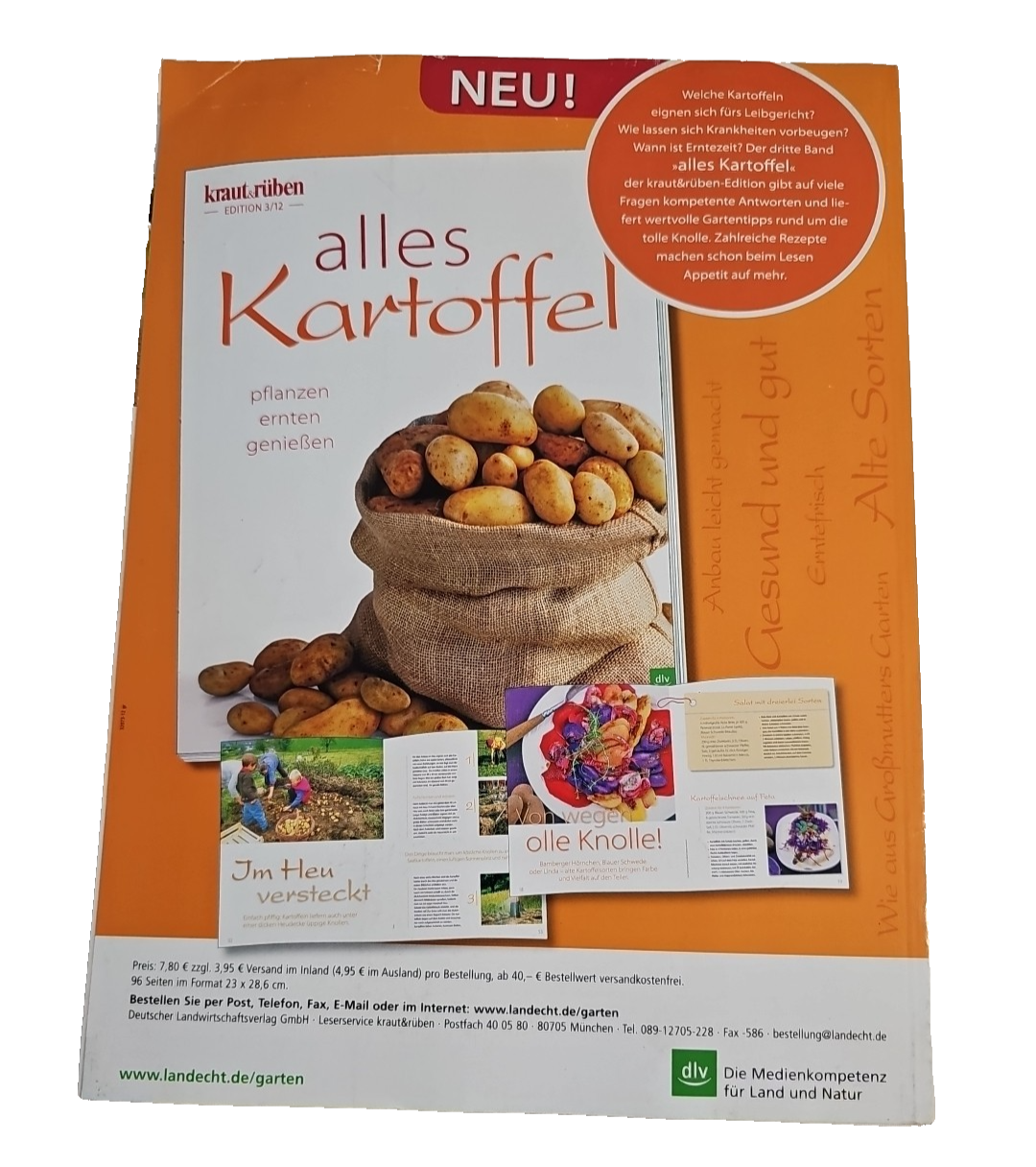 EB3496 Kraut und Rüben, 10/2012, biologisches Gärtnern und naturgemäßes Leben 1